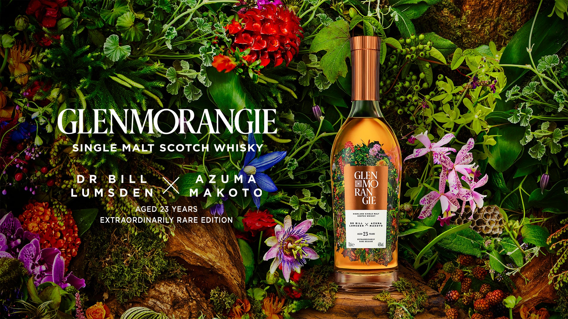 フラワーアーティスト 東 信氏とのコラボレーションボトル 第2弾 フラワーアーティスト 東 信氏とのコラボレーションボトル 第2弾