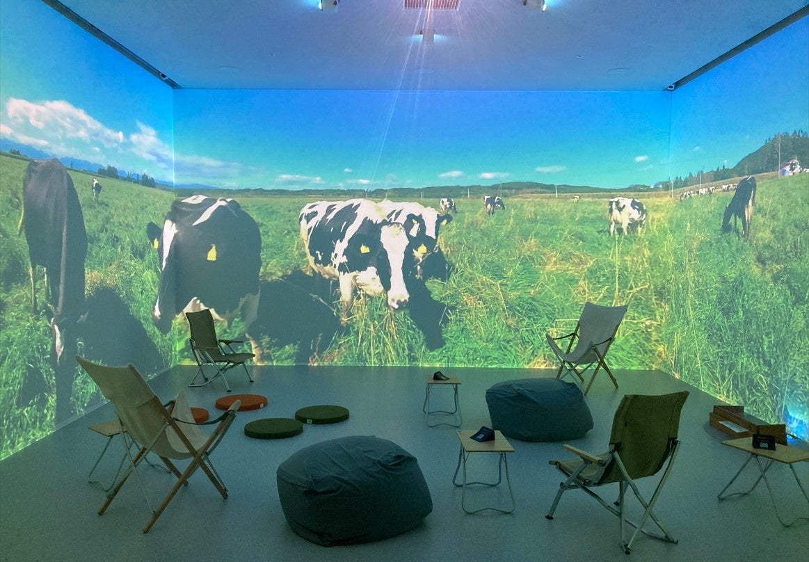 北海道十勝の牧場