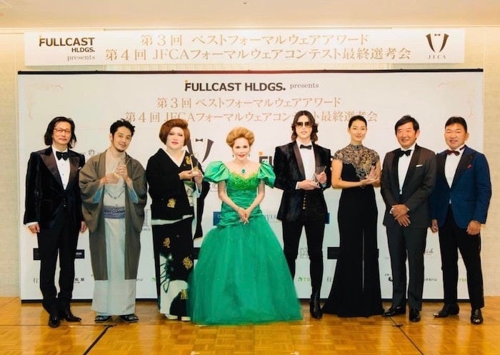 第3回フォーマルウェアアワードの模様