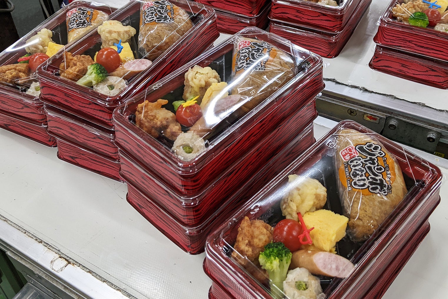 試作した弁当(ヒライ)