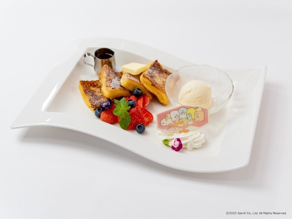 すみっコのなかよしフレンチトースト　1,200円税込