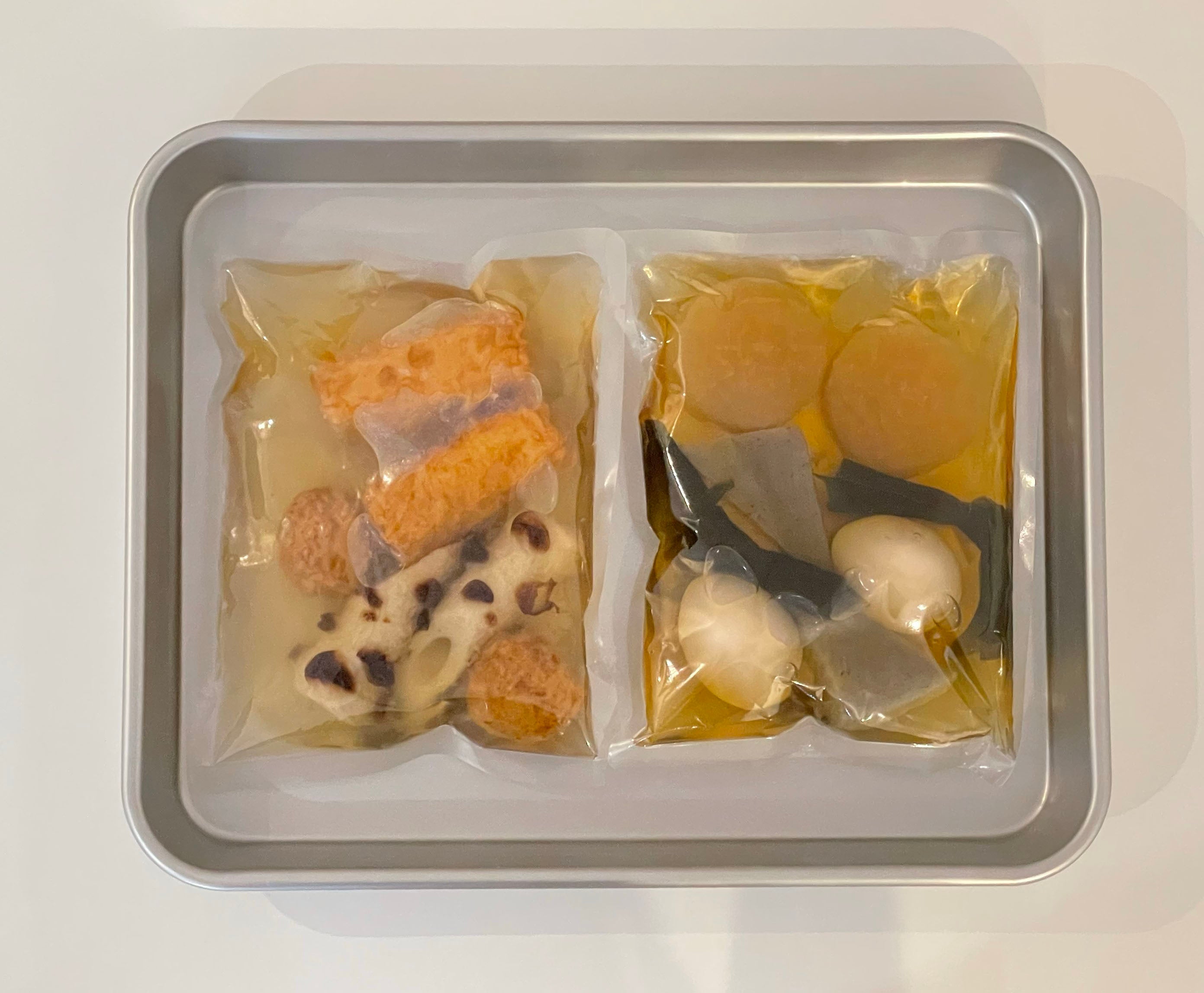 おでん様 リクエスト 2点 まとめ商品 楽天市場】二段仕込み染みおでん 500g【風味豊かな万能だし使用