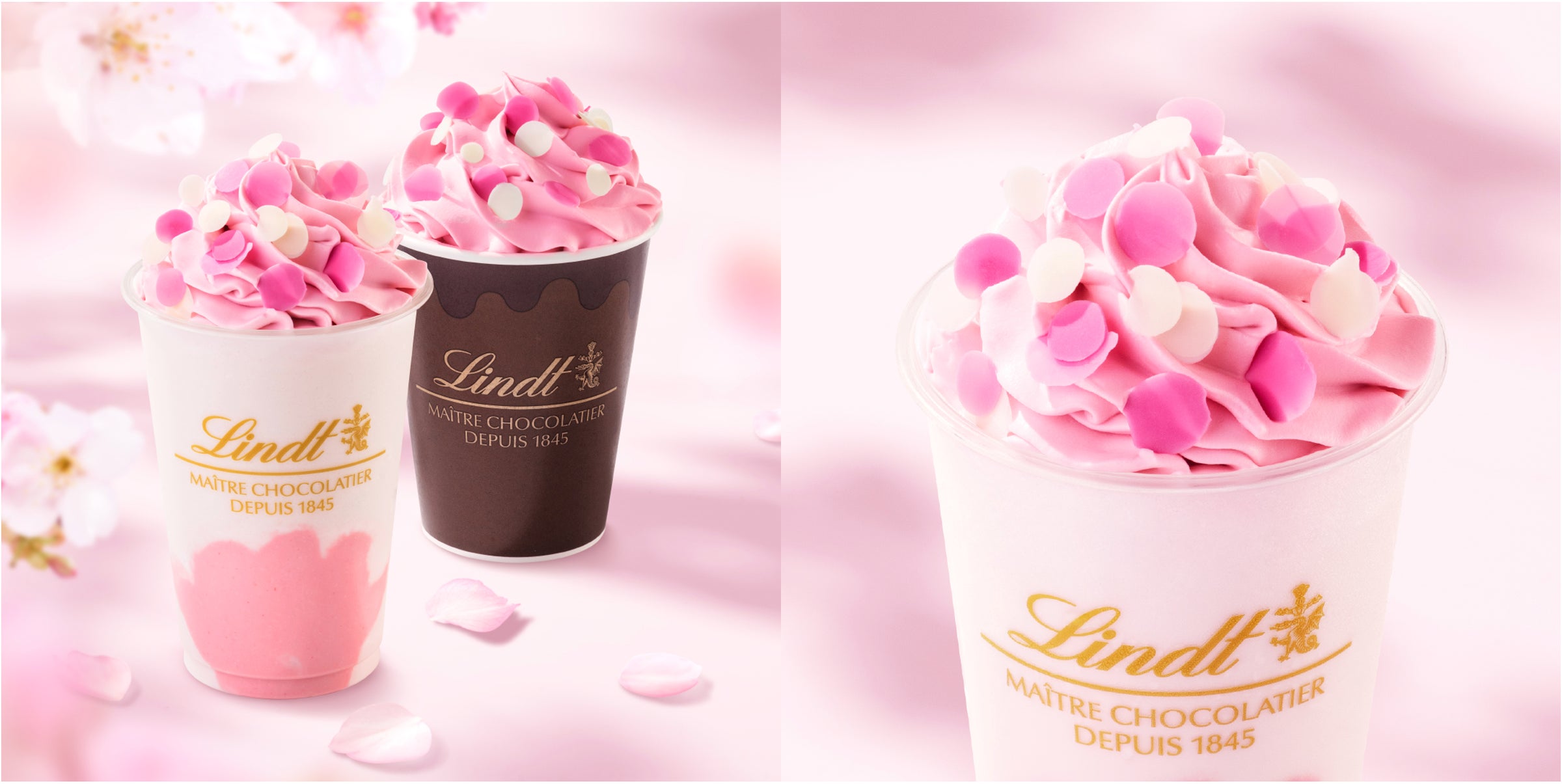 花びらチョコが舞う、心ときめく季節限定ドリンク”『SAKURAショコラ 花びらチョコが舞う、心ときめく季節限定ドリンク”『SAKURAショコラ