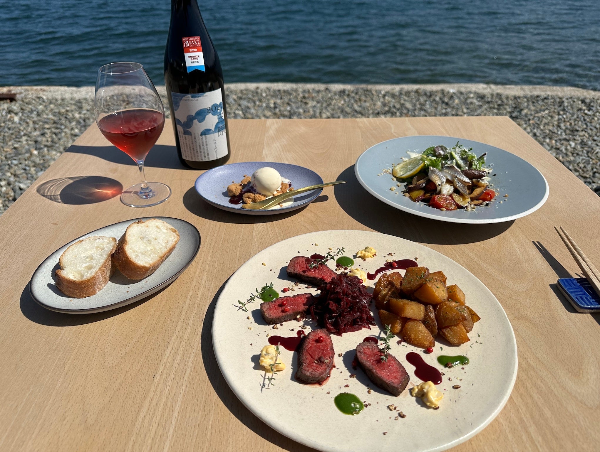 世羅みのり牛の薪焼きランチセット