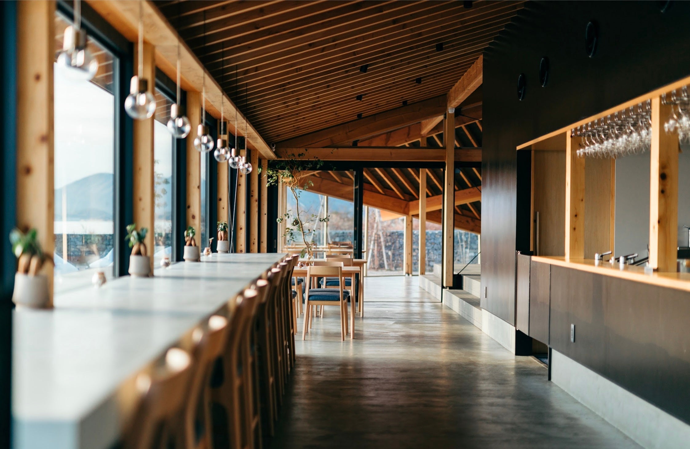 レストランmio店内