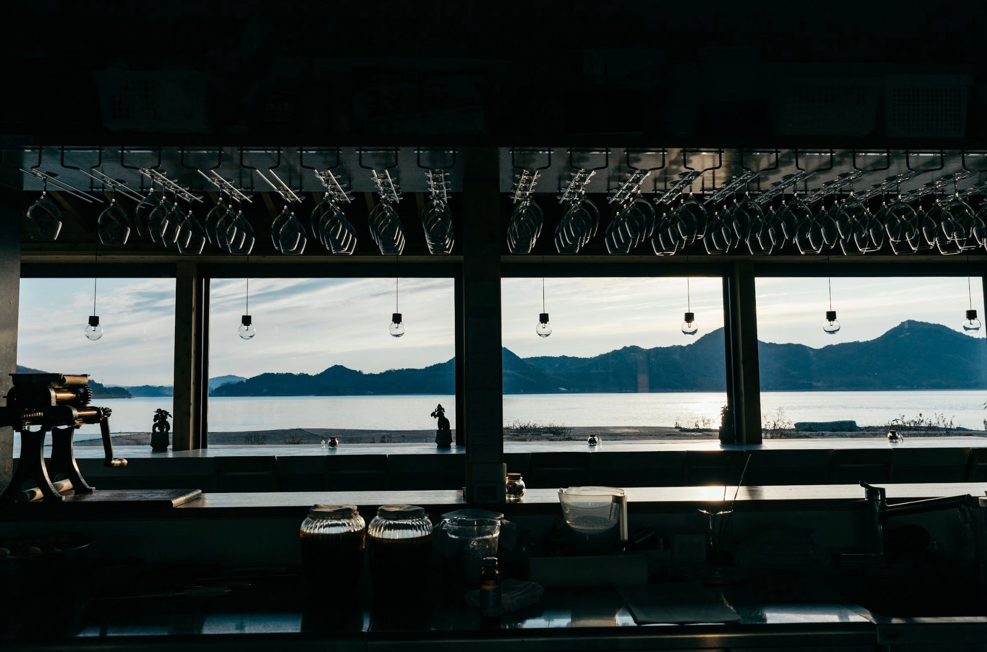 店内からの眺望