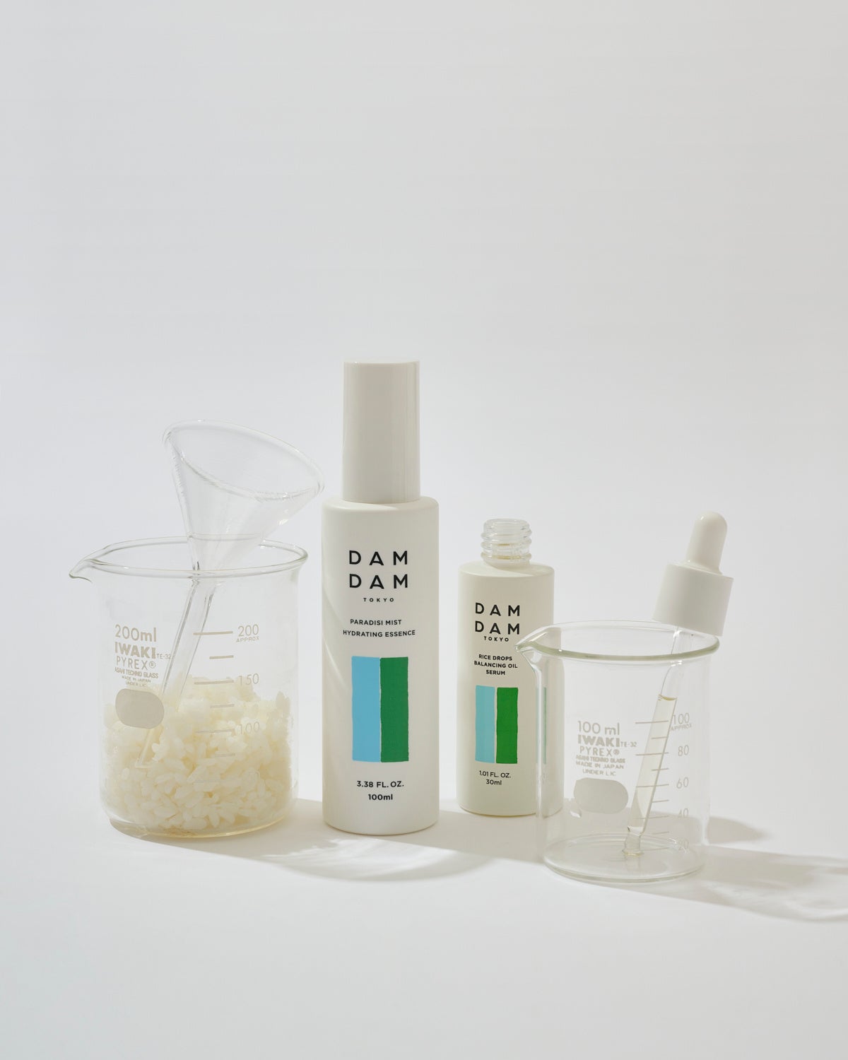 パラディシミスト ハイドレーティングエッセンス／ライスドロップス バランシングオイルセラム