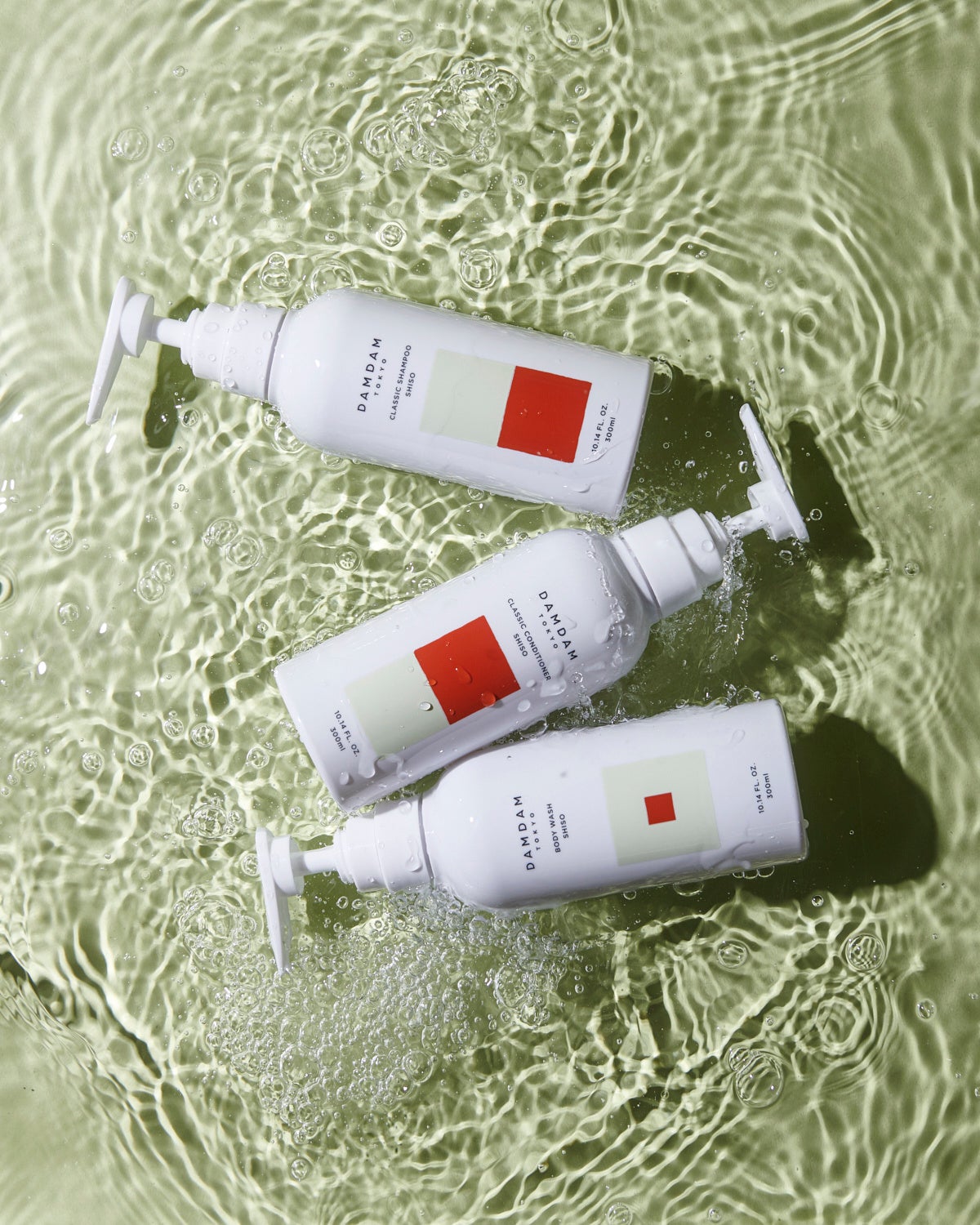 Classic Shampoo, Conditioner, Body soap