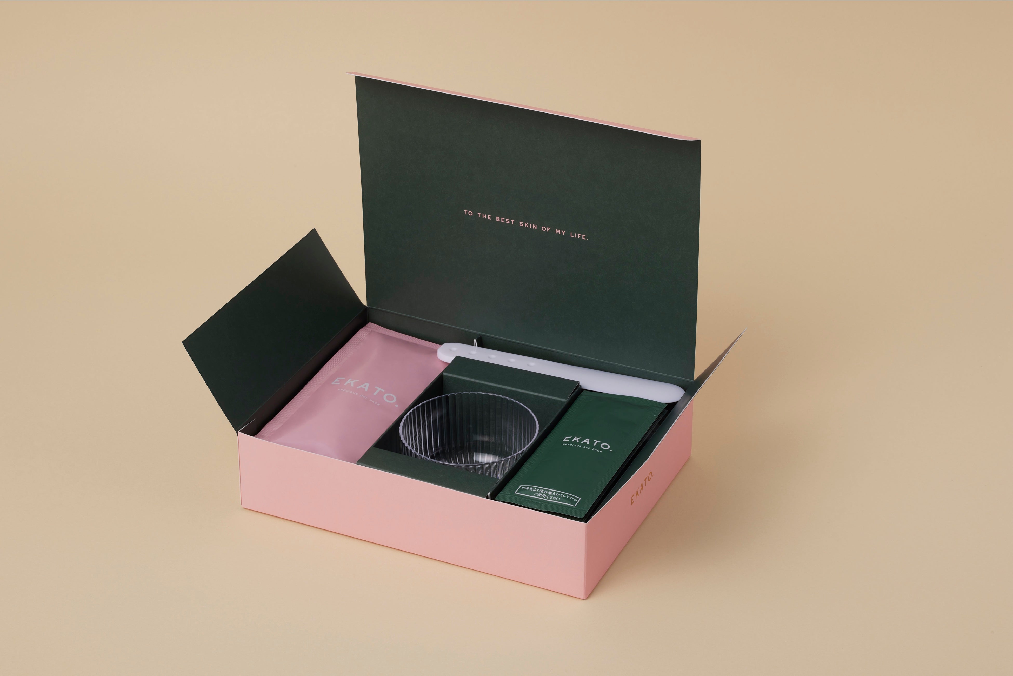 プレシャスジェルパック スターターキット（３回分＋カップ＆スパチュラ） 税込¥4,950