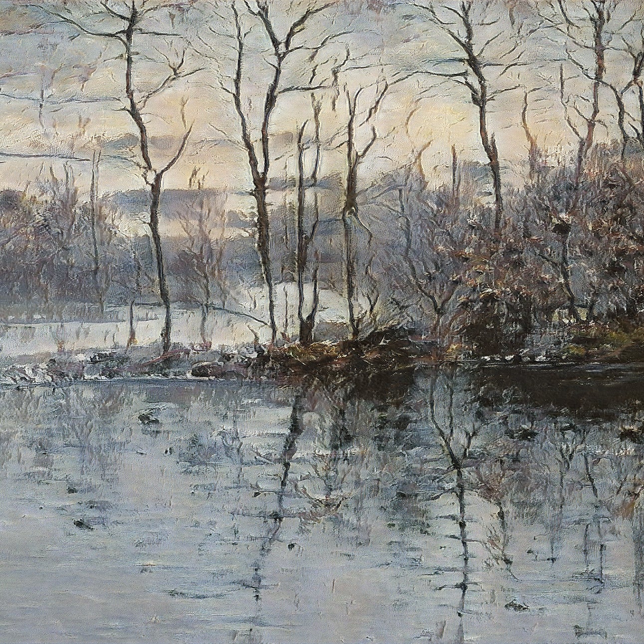 何もない川沿いをゆこう