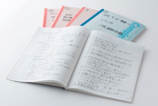 毎日細かく書き込まれている