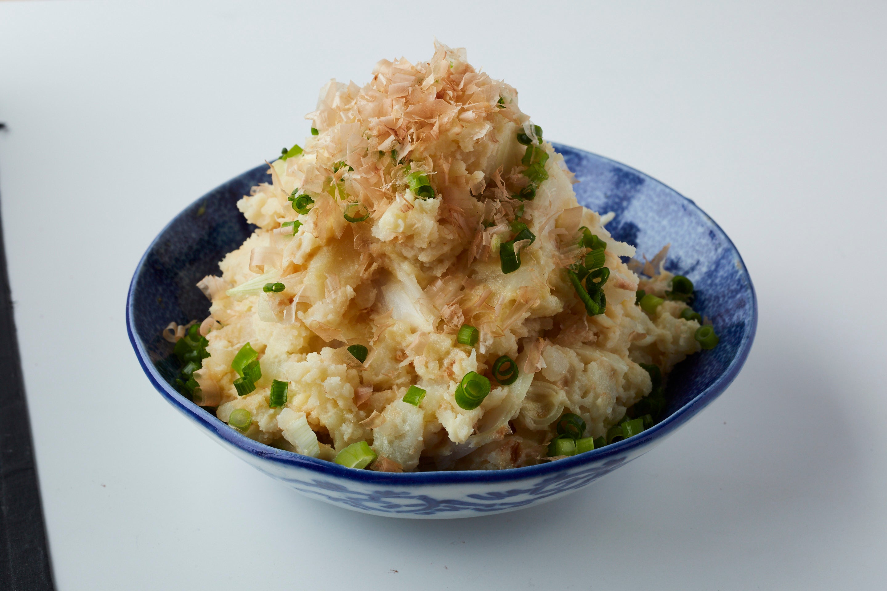 ハムの代わりにかつお節の力で「和風ポテトサラダ」