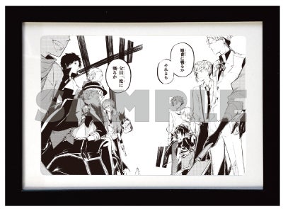 ★【未使用】文豪ストレイドッグス 春河35イラスト 複製原画 春河35のイラストを使用した『文豪ストレイドッグス』オリジナル
