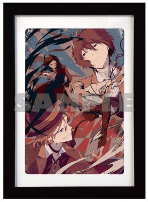 値下げ中 激レア 文豪ストレイドッグス 春河35 複製原画 当選品 春河35のイラストを使用した『文豪ストレイドッグス』オリジナル