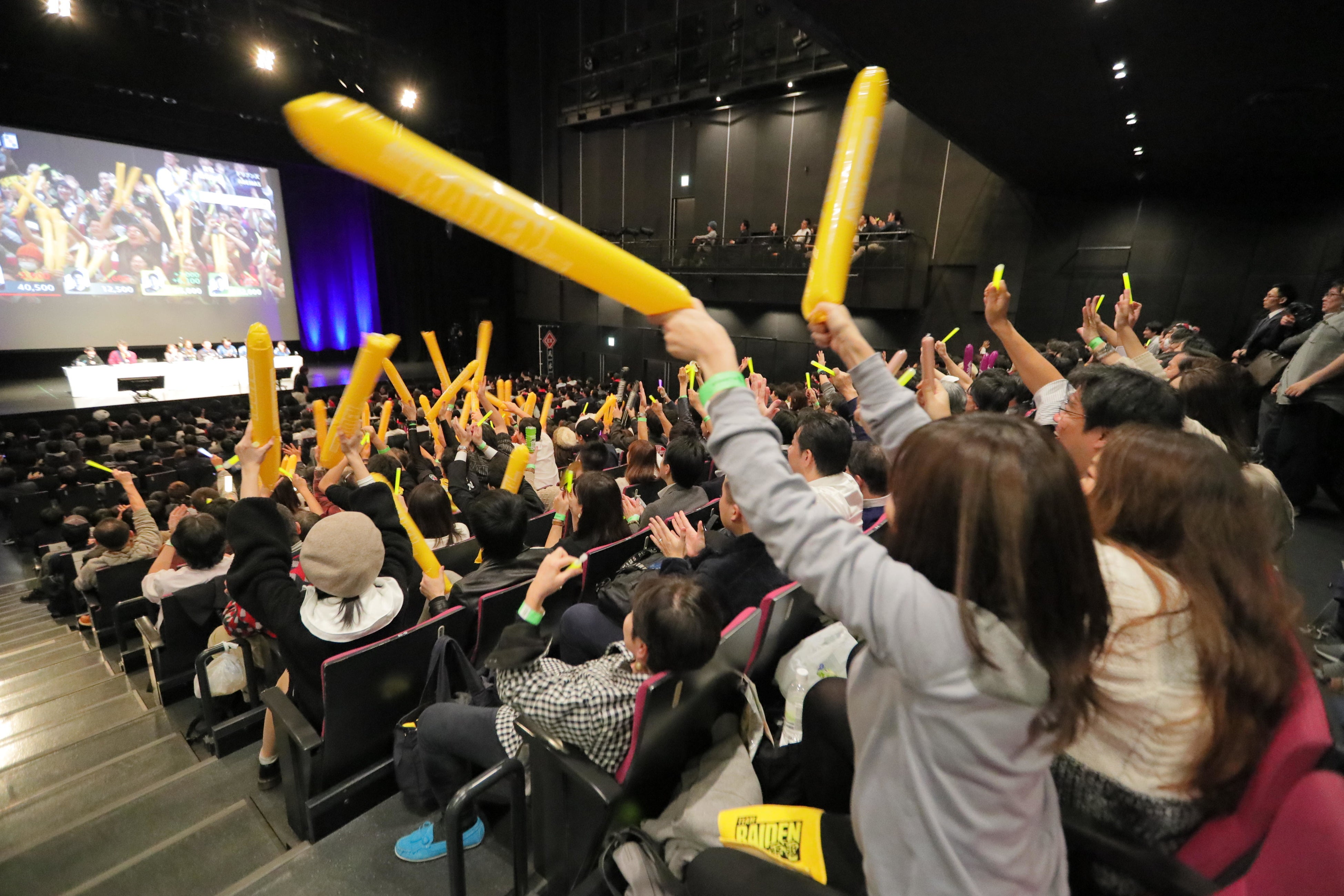 Mリーグのパブリックビューイングは大盛況