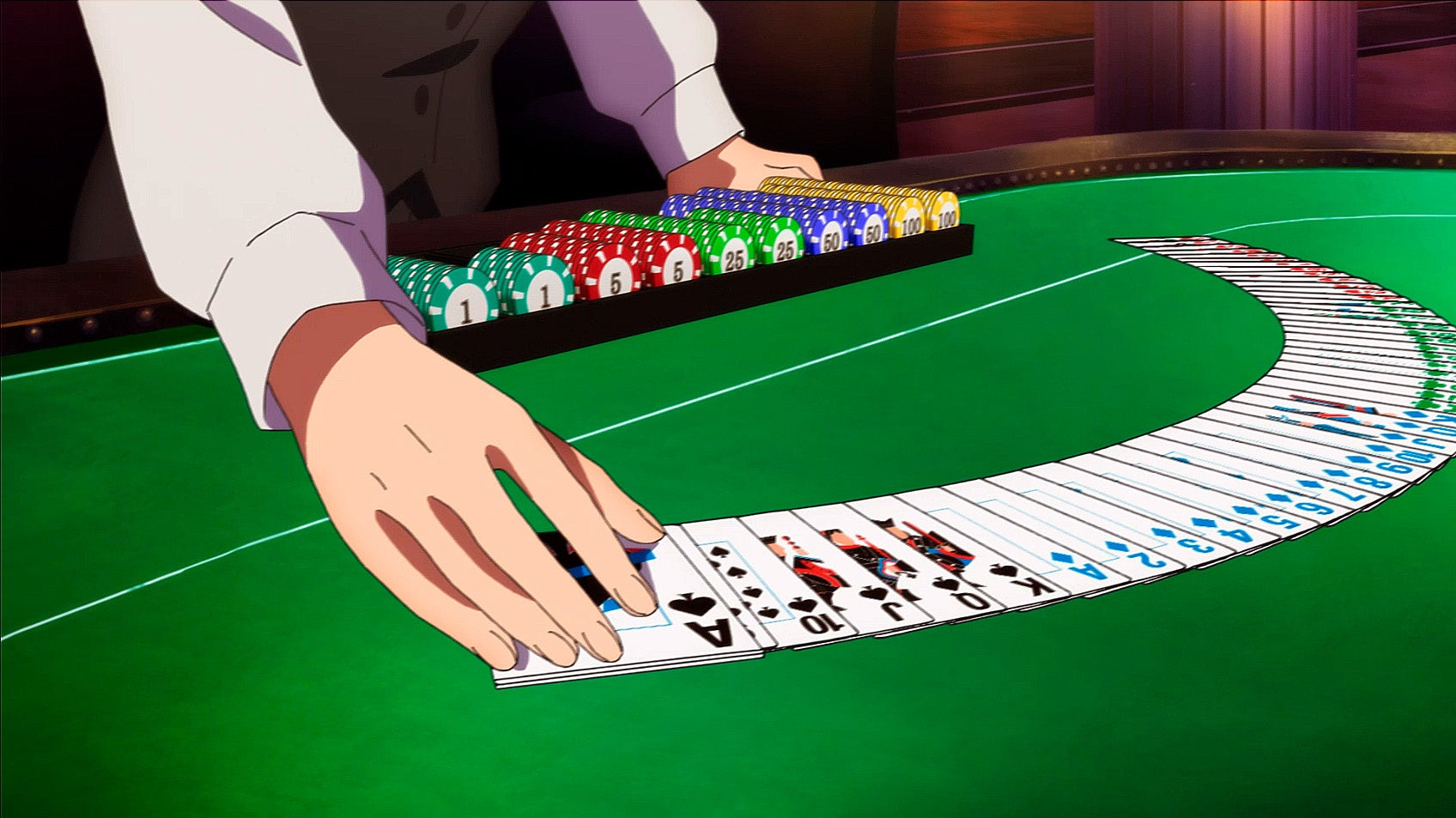 PV第1弾カット（カジノディーラー）