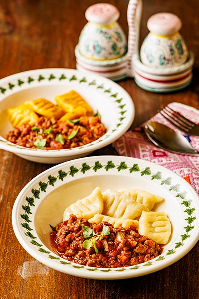 じゃがいものハーブニョッキ