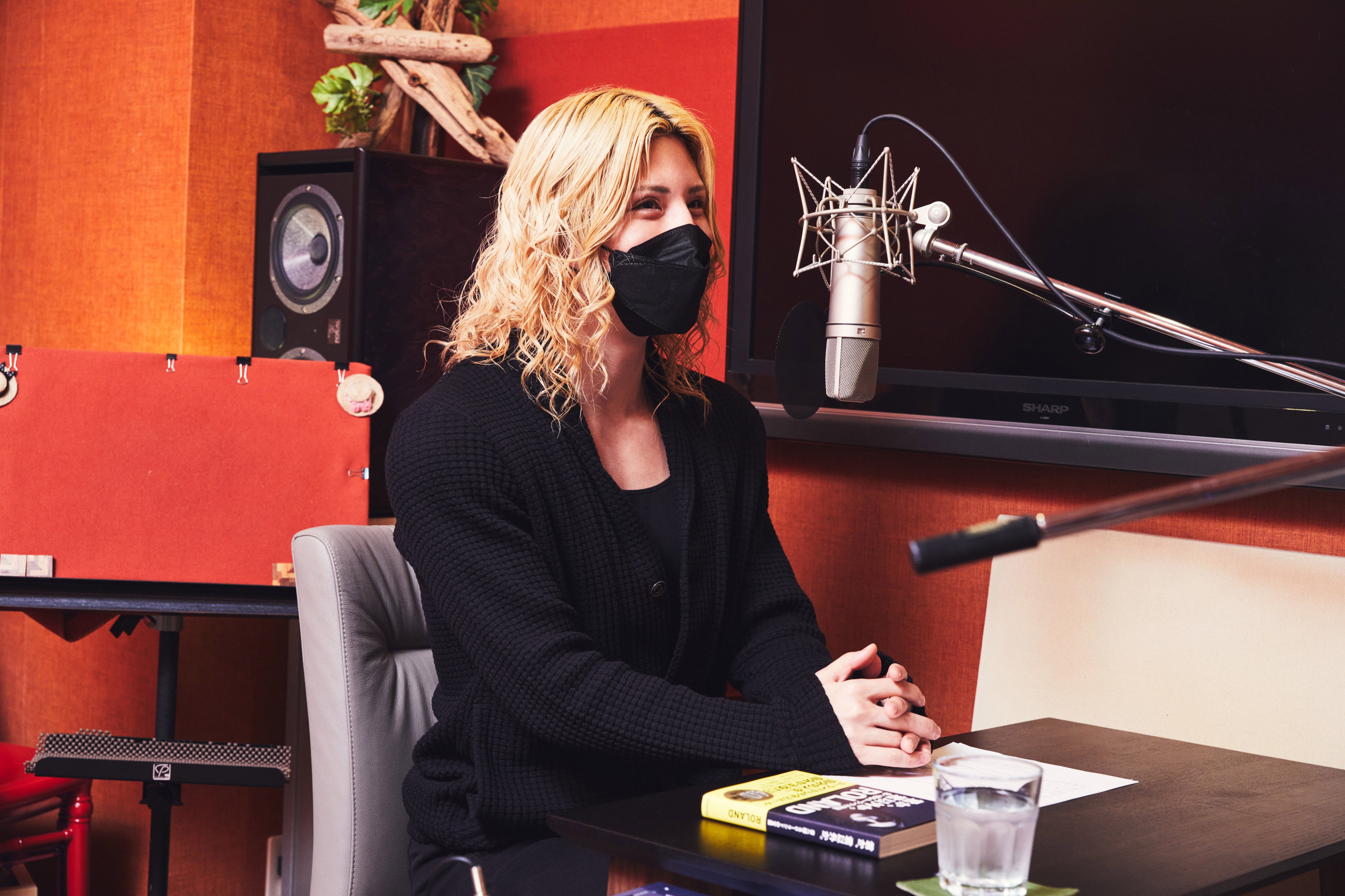 ROLAND氏　特別対談収録中　(C)Chihaya Kaminokawa