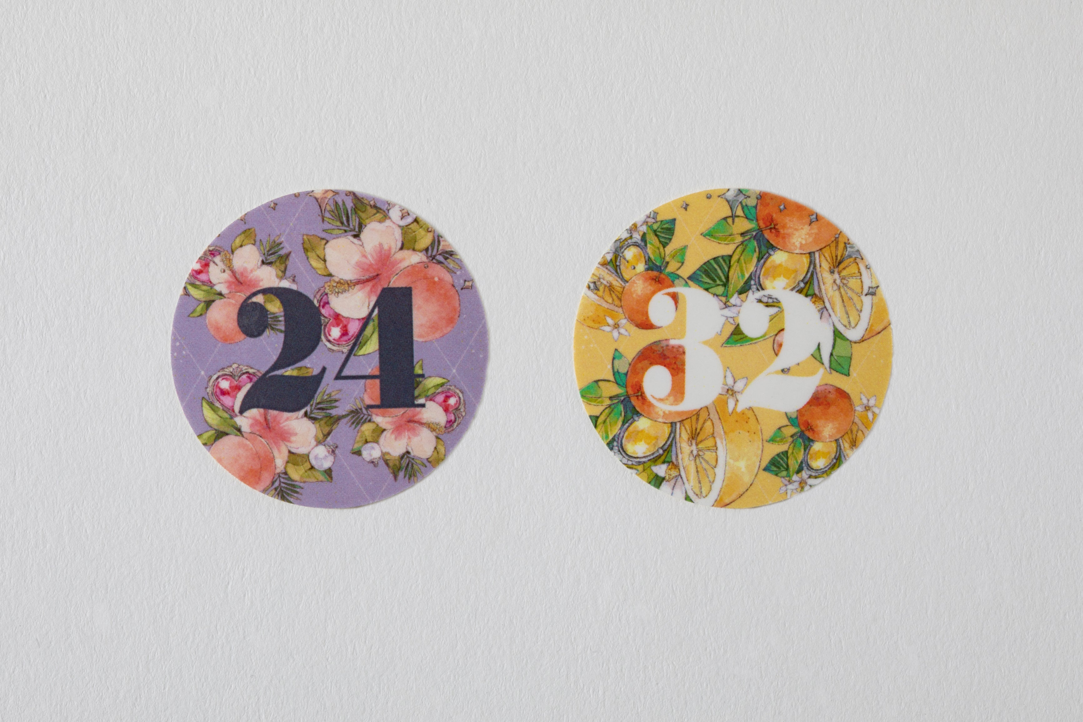 特典シール　サンプル