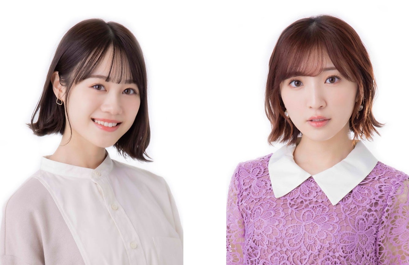 （左）伊藤美来（右）豊田萌絵