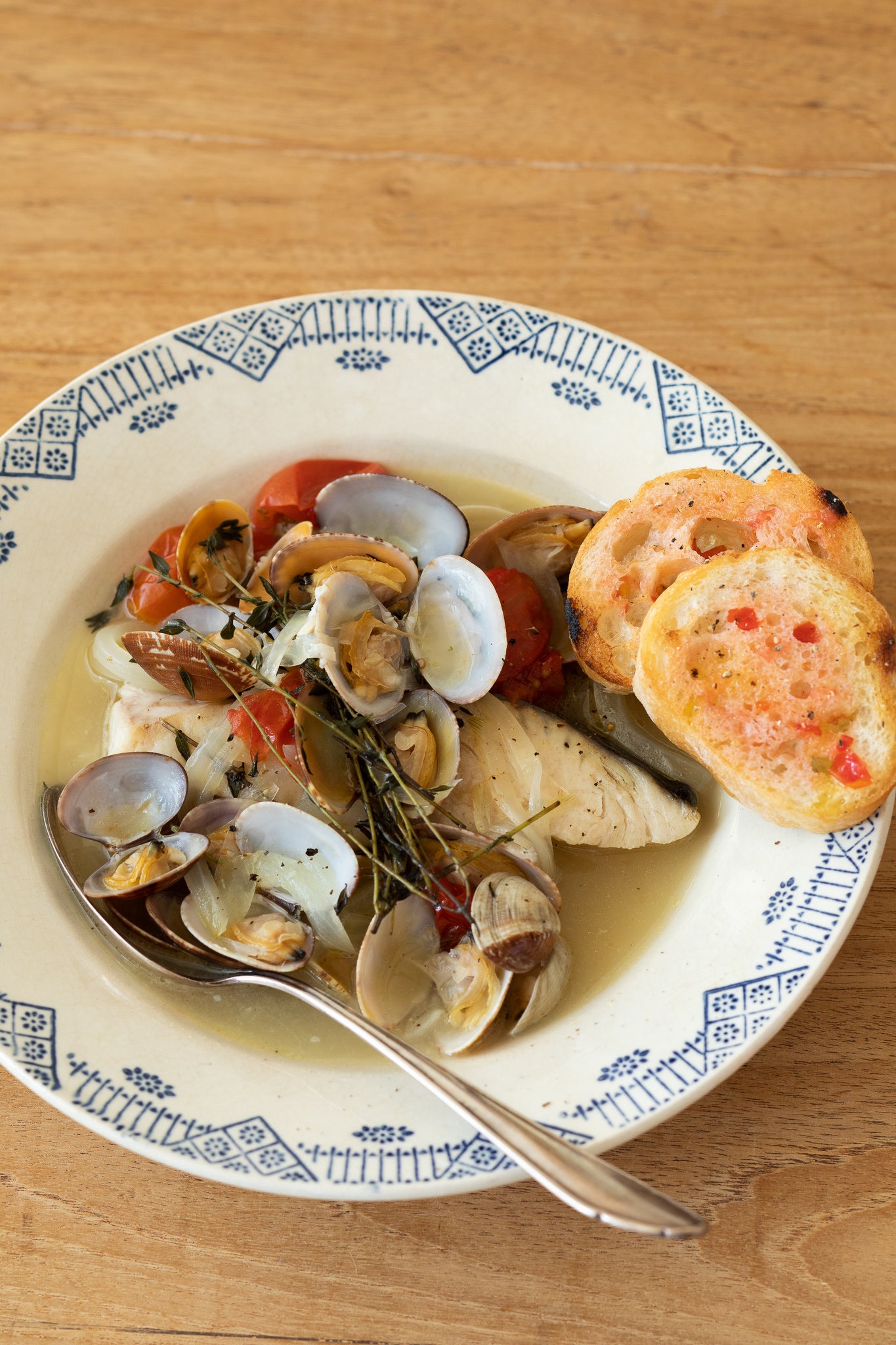 春・さわらのアクアパッツア