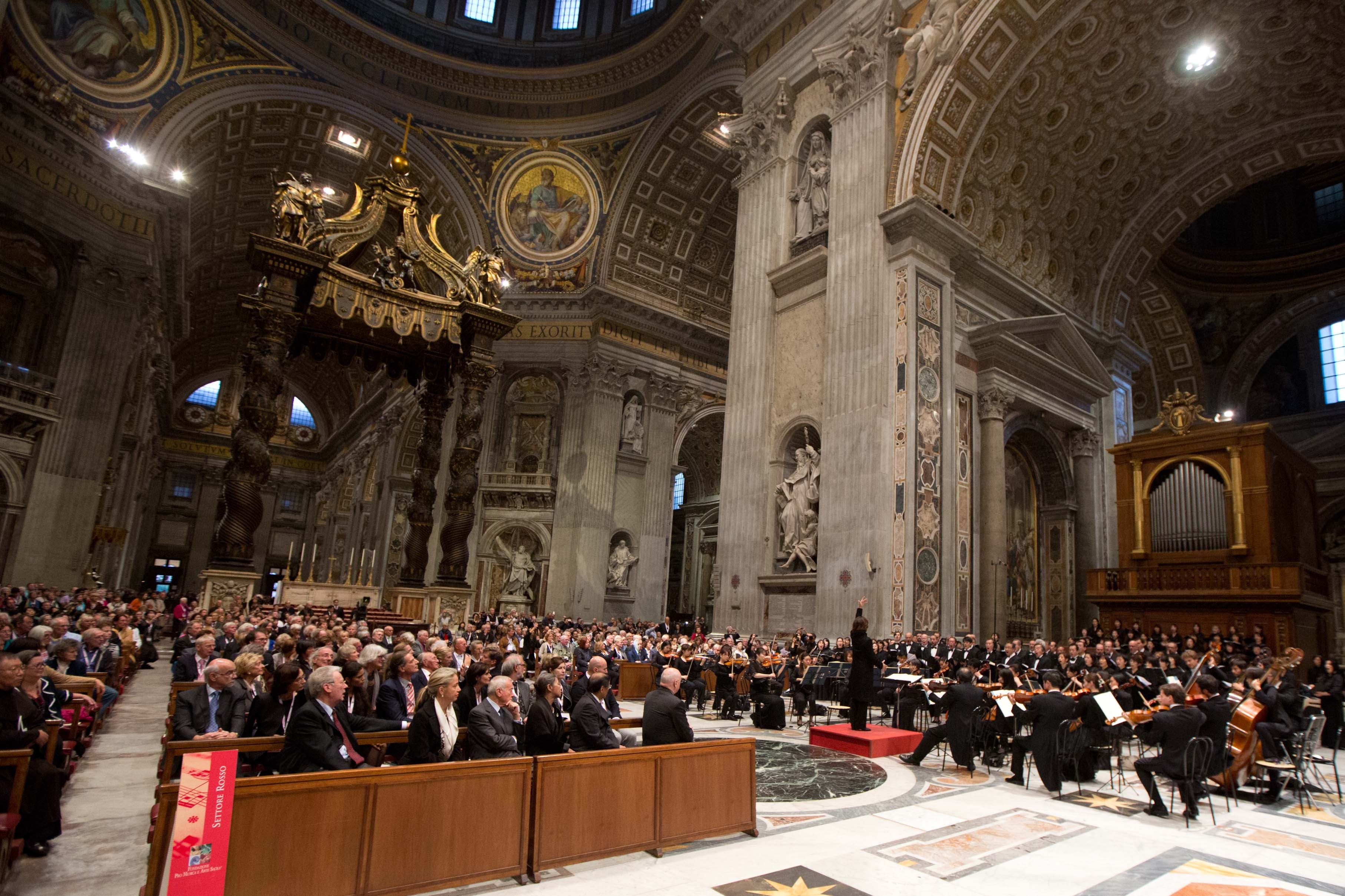 【バチカン国際音楽祭】より サンピエトロ大聖堂　ミサ