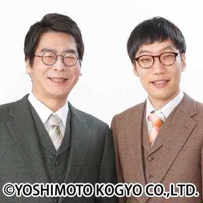 男性ブランコ（写真左：浦井のりひろ　写真右：平井まさあき）