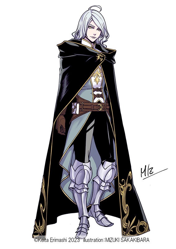 ▲相棒(？)のアベル：グランを追って辺境までやってきた天才魔導士。グランに胃袋を掴まれた一人