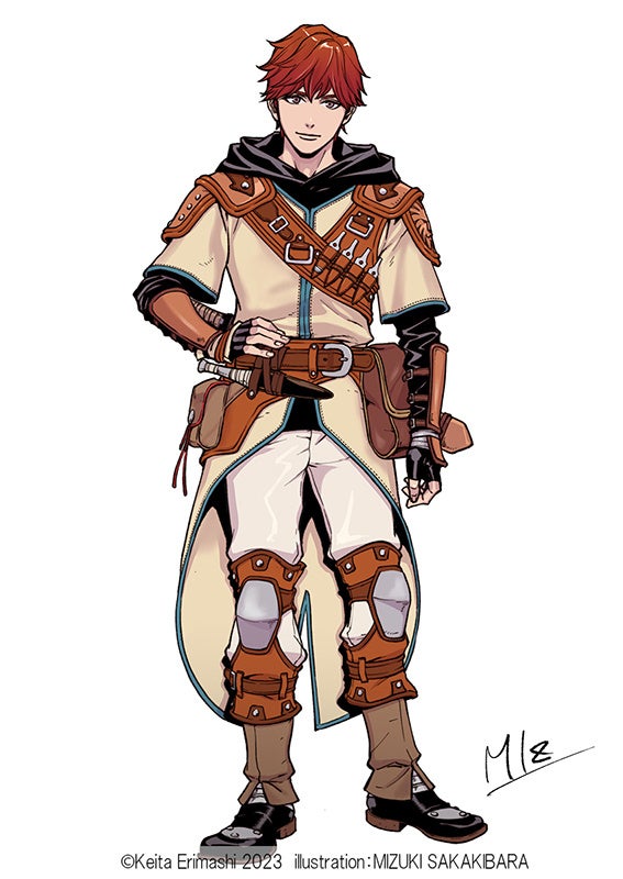 ▲主人公・グラン：前世の“二ホン”での記憶を持つ転生勇者。素材収集と加工・料理が大好き。