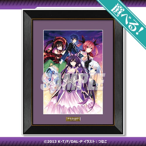 デート・ア・ライブ くじ引き堂 S賞(S-1-2) 複製原画 反転十香 デート・ア・ライブ くじ引き堂 S賞(S-1-2) 複製原画 反転十香