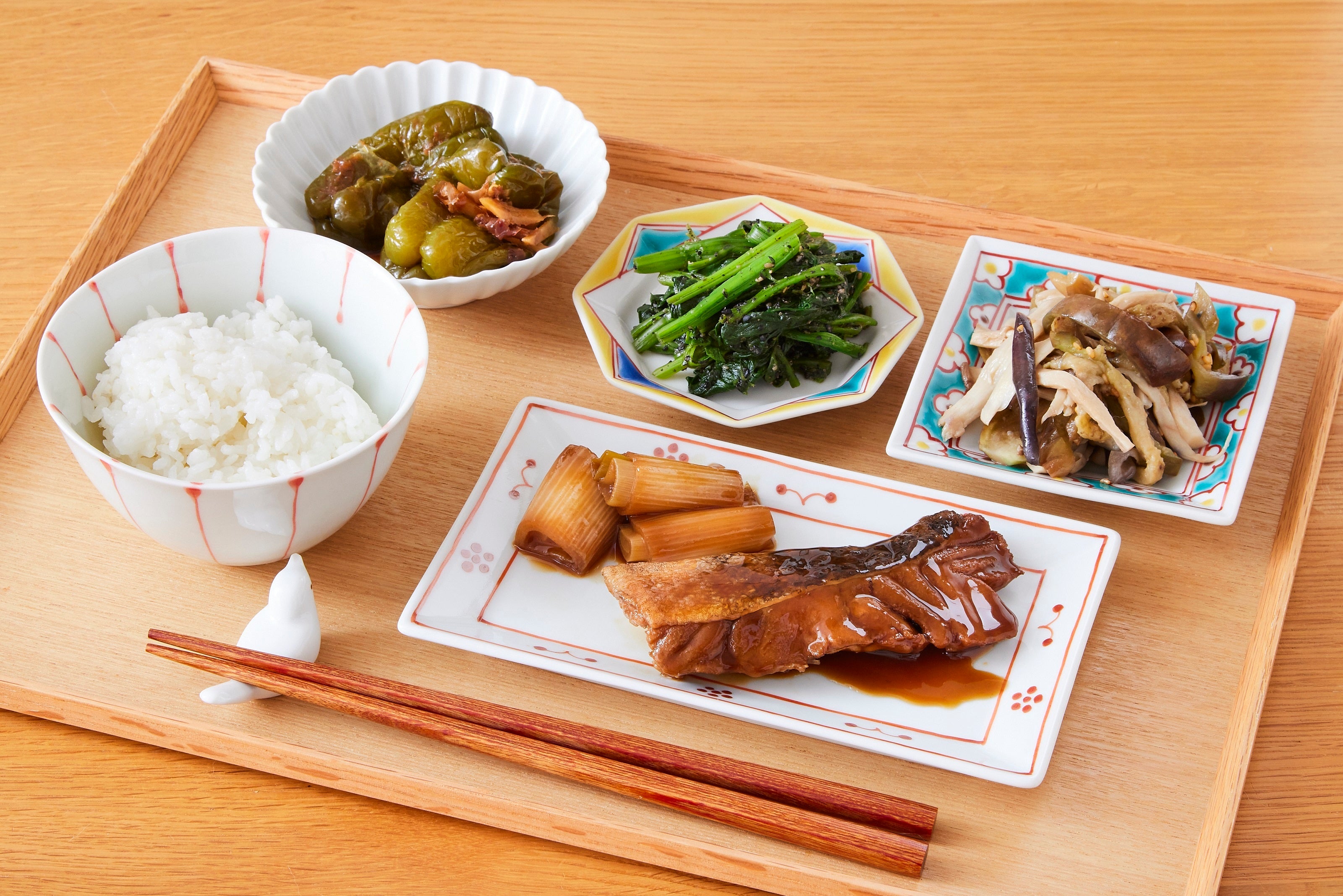 しっかりボリュームがあるごはんを毎食食べる