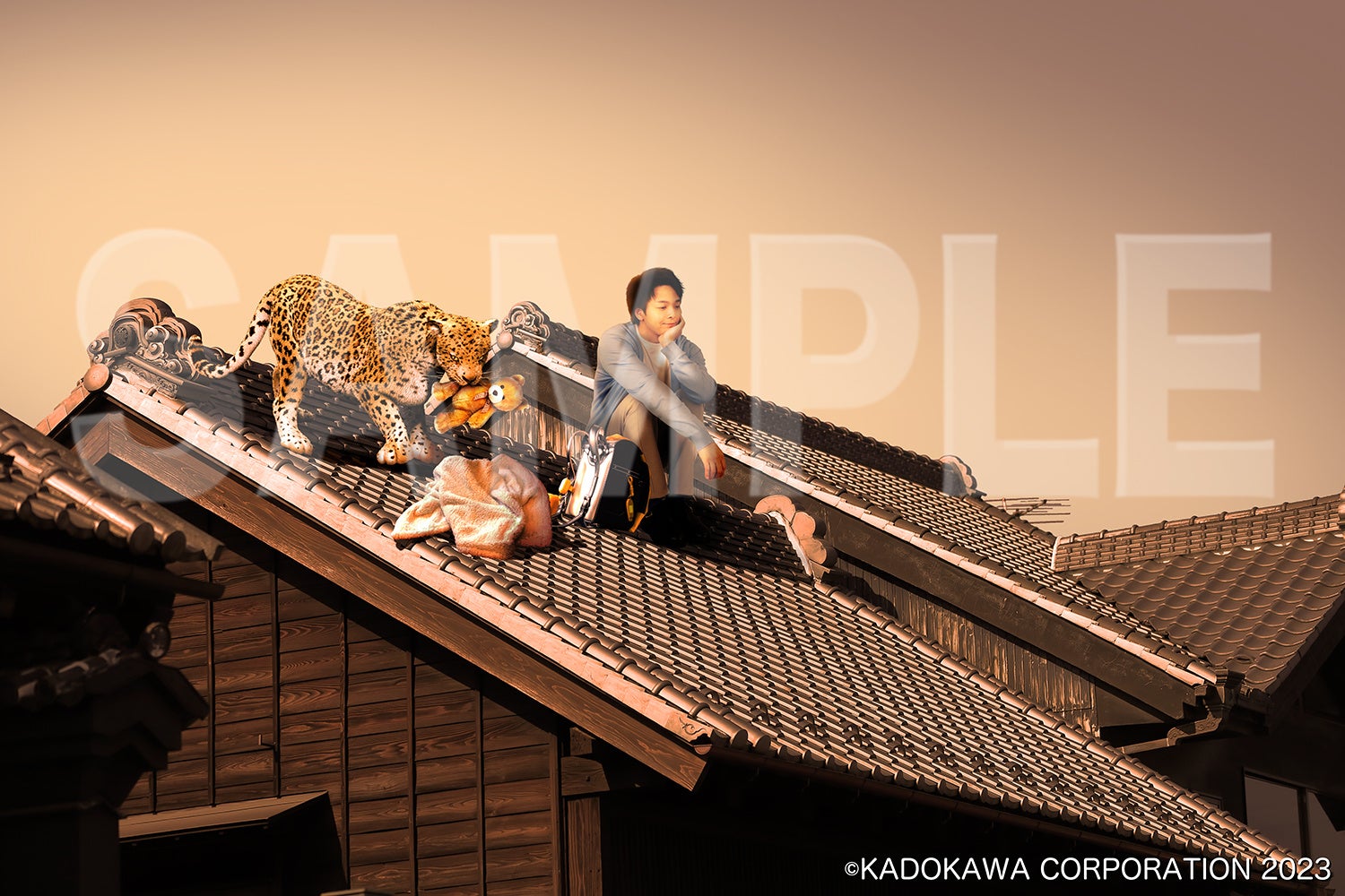 「野生動物と暮らしてみたら展」会場での書籍購入特典 ※3会場共通