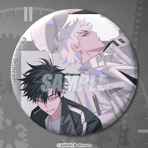 時光代理人 ばくだん焼き 缶バッジ ヒカル 陸光 猫 トキ 程小時