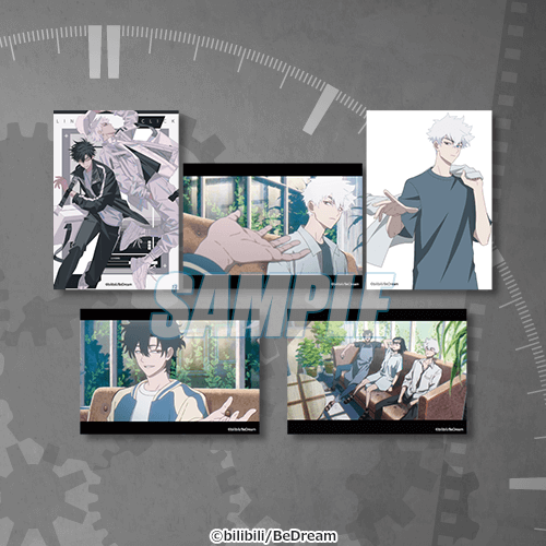 時光代理人 -LINK CLICK-」よりトキ（程小時）と ヒカル（陸光）の描き