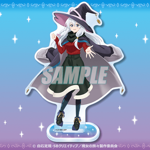 魔女の旅々 イレイナ 白石定規直筆サイン入りブロマイド3種