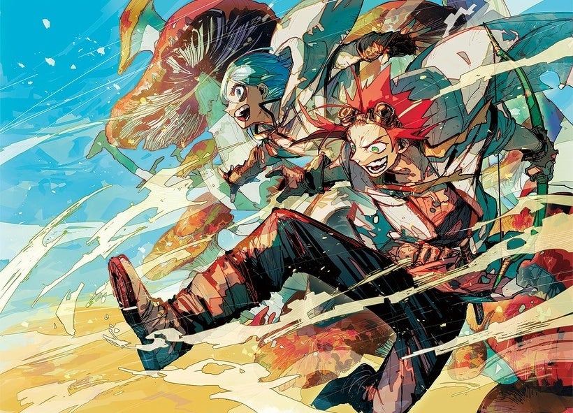 イラスト/赤岸K 電撃文庫『錆喰いビスコ』(著/瘤久保慎司)