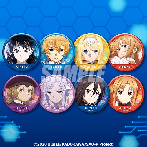 ソードアート・オンライン アスナ オンラインくじ 缶バッジ くじ ソードアート・オンライン」シリーズのオンラインくじがくじ引き
