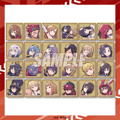 電撃文庫30周年を記念した、人気キャラクター集合イラストが