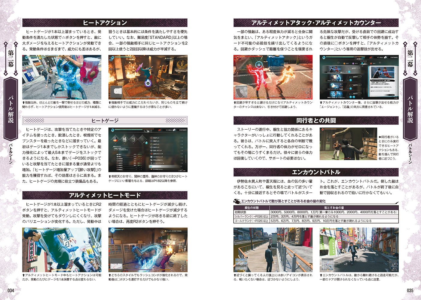 バトルシステムも、基礎からバッチリ! データ類もしっかり掲載。
