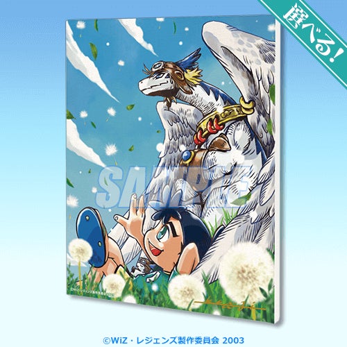 レジェンズ 甦る竜王伝説 選べるキャンバスアート 描き下ろしB レジェンズ 甦る竜王伝説」の20周年を記念して、渡辺けんじ氏の