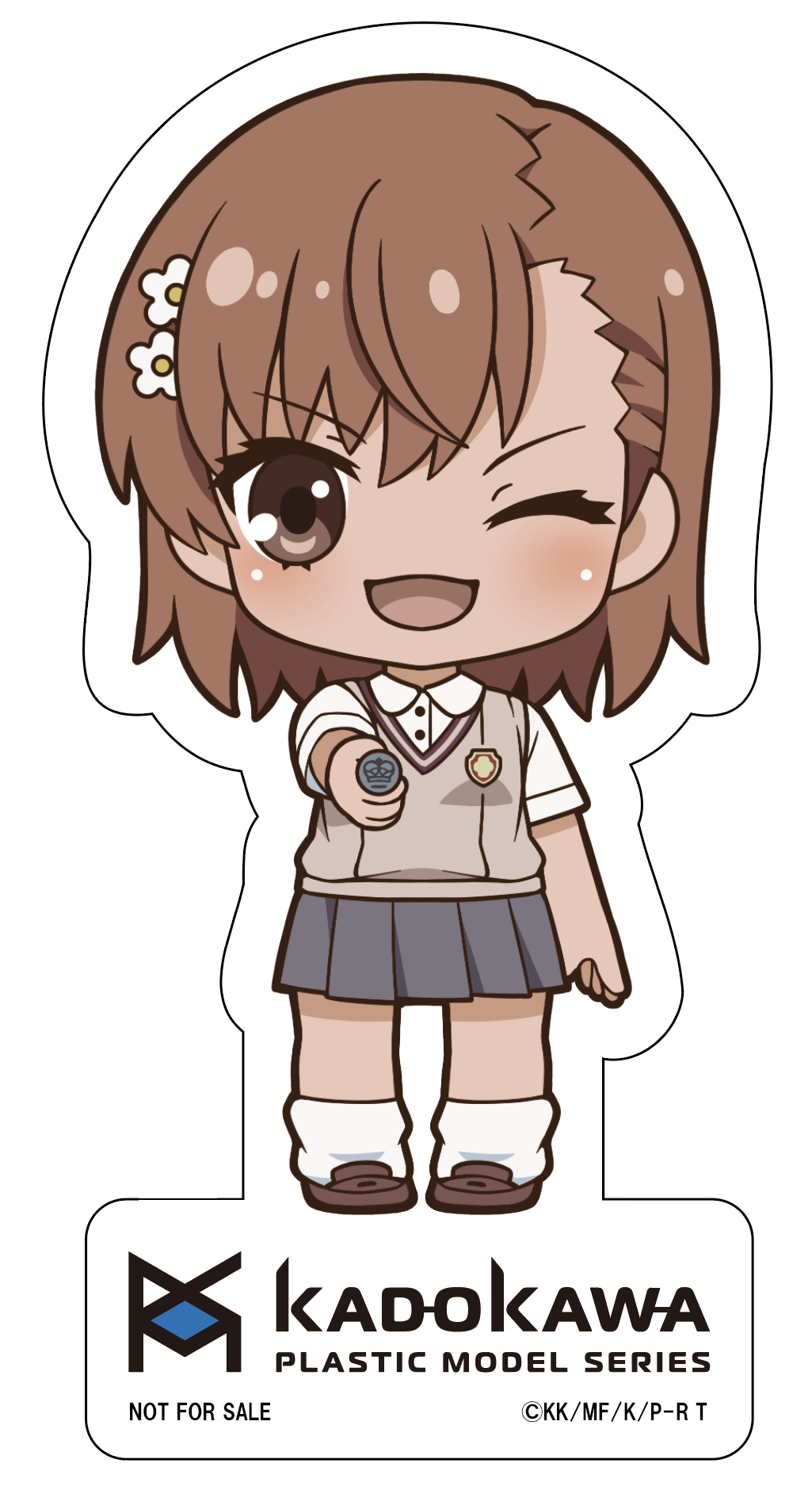 「御坂美琴デフォルメステッカー」