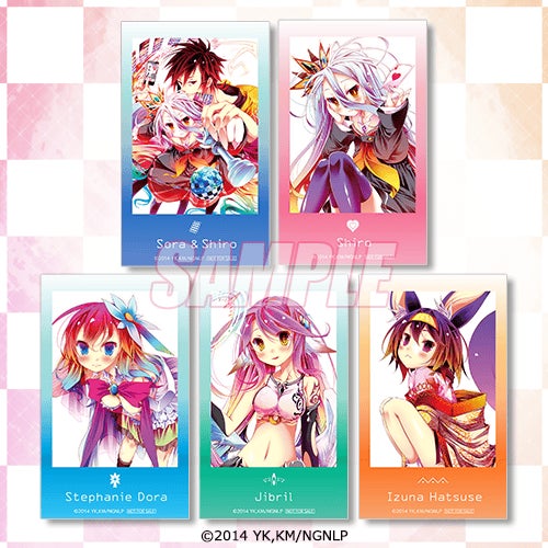 ノゲノラ TVアニメ10周年記念くじS賞 複製原画 リク&シュヴィ ノーゲーム・ノーライフ」のTVアニメ化10周年を記念した