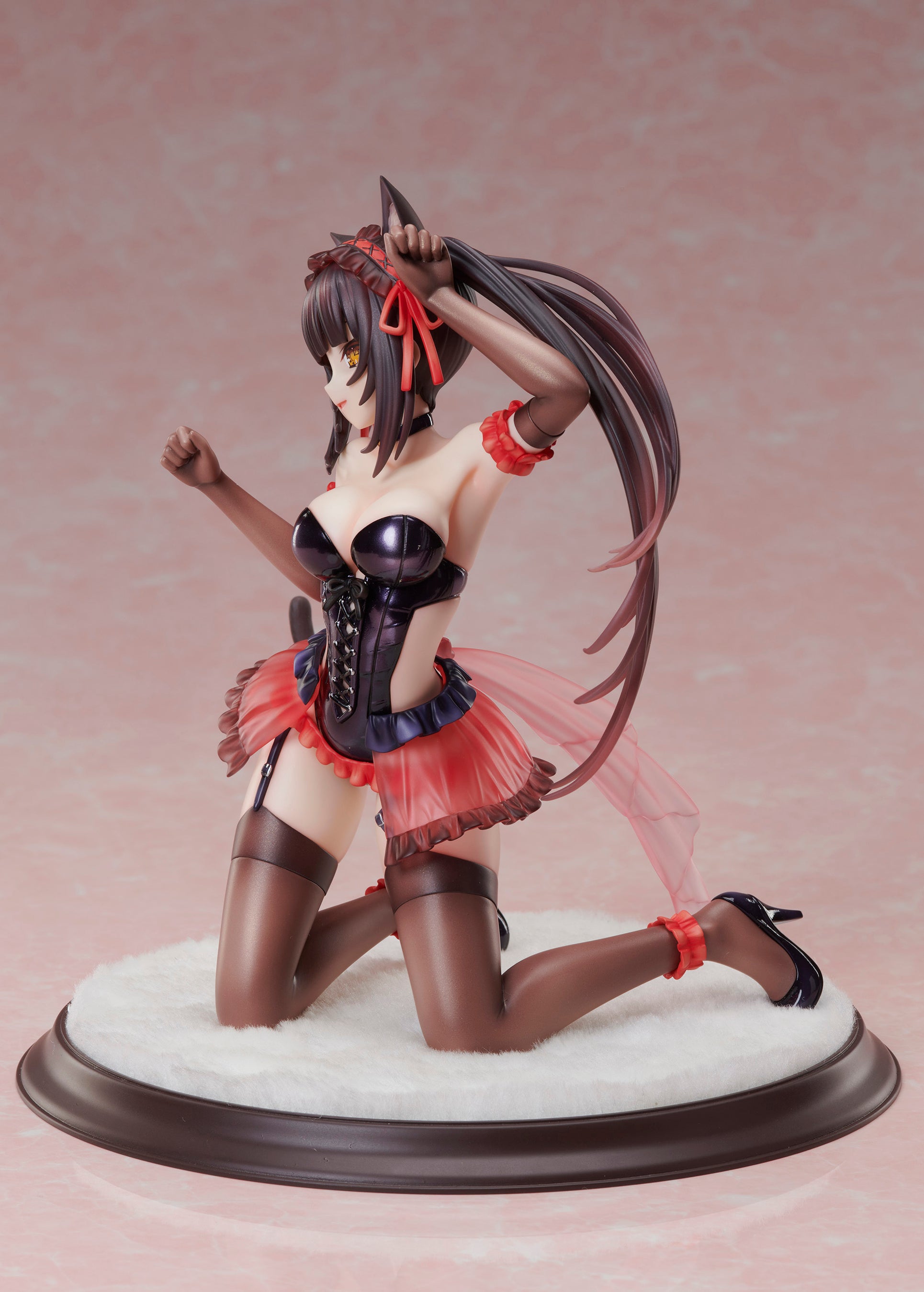 BARRET - 『デート・ア・バレット』原作版 時崎狂三(ときさきくるみ) 猫耳ver. 1/7 完成品 フィギュア KADOKAWA(カドカワ) デート・ア・バレット』原作版 時崎狂三(ときさきくるみ) 猫耳