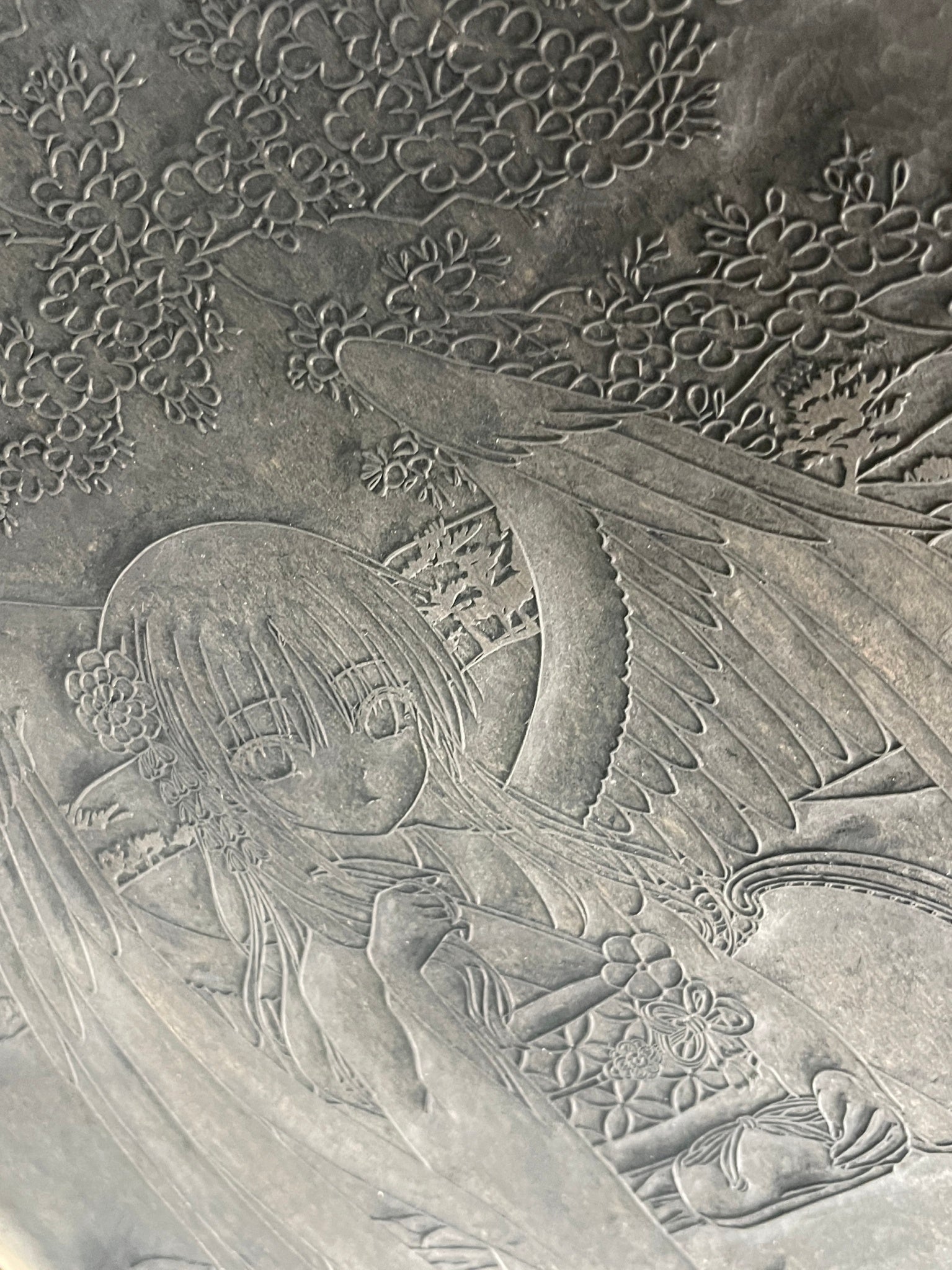 Angel Beats!』浮世絵木版画 桜花下天使之図 立華かなで: その他