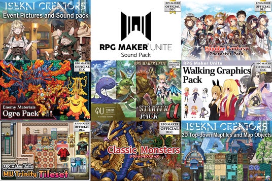 RPG MAKER WITH(追加コンテンツDLCチラシ) ASCII.jp:公式ストア『RPG Maker Official Store』オープンの