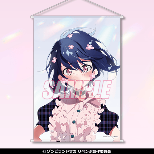 TVアニメ「ゾンビランドサガ リベンジ」のオンラインくじが登場