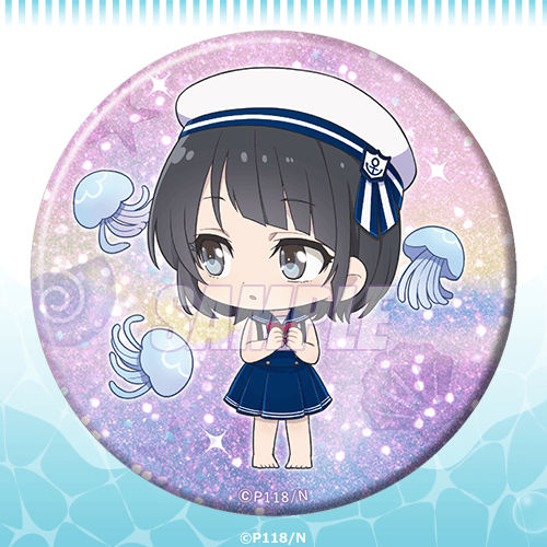 ② 凪のあすから　5周年記念　イラスト缶バッジ　未開封 凪のあすから 5周年記念 イラスト缶バッジ 未開封 凪のあすから