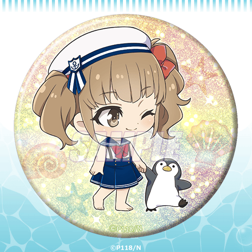 凪のあすから】木原紡 LINEスタンプ 缶バッジ なぎあす