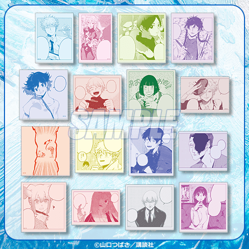 ブルーピリオド　くじ引き堂　キャンバスマグネット　村井八雲ほか　10点 ブルーピリオド」より、アートを楽しむためのオンラインくじが