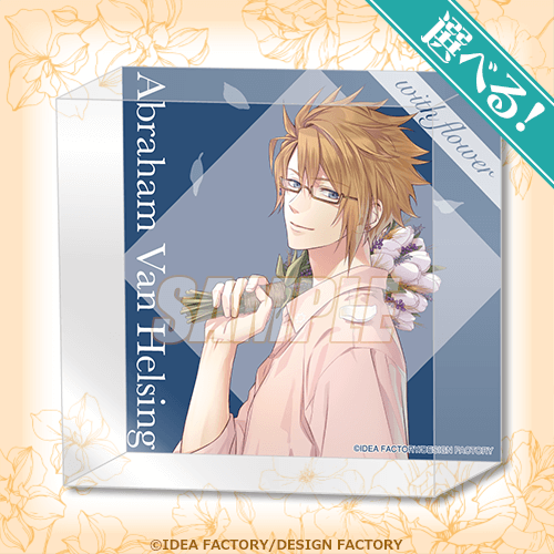 オトメイトのキャラクター描きおろしグラビア企画、“with flower